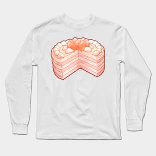 Strawberry Cake Long Sleeve T-Shirt